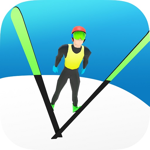 Ski Jump - Sports Heads Games